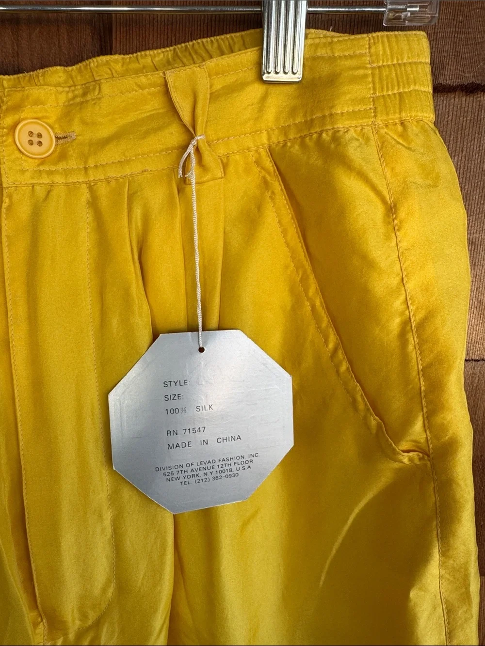 Vintage flat front